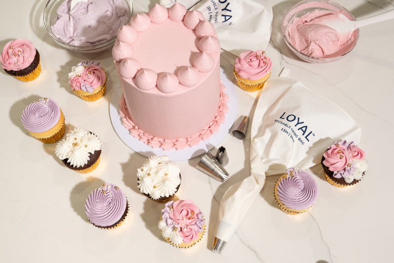 Cotton Piping Bag Set 3pc