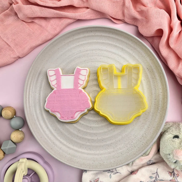 Stamp Debosser With Cutter Baby Frilly Romper