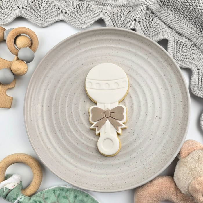 Stamp Embosser With Cutter Baby Rattle