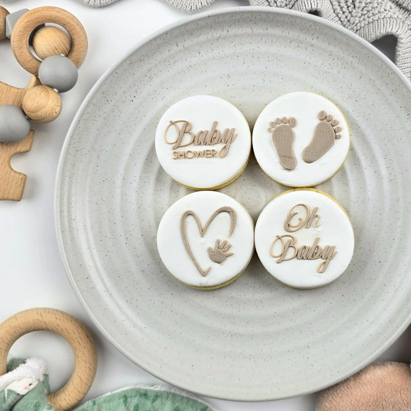 Debosser Plate Mini Baby Shower