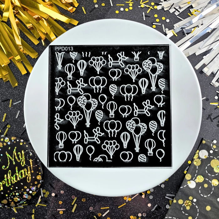 Debosser Pattern Plate Balloons