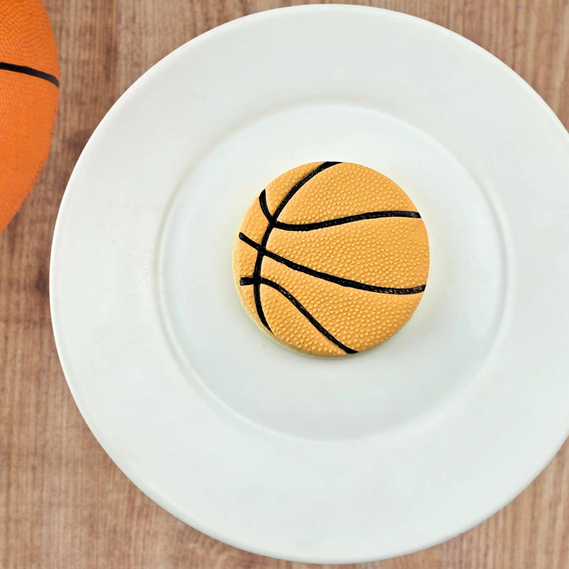 Stamp Embosser with Cutter Basketball Dimple Pattern Plate