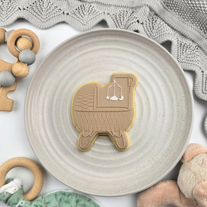 Stamp Debosser With Cutter Bassinet