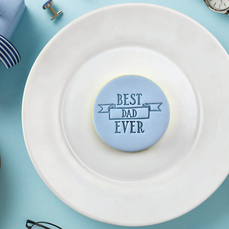 Stamp Embosser Best Dad Ever Ribbon