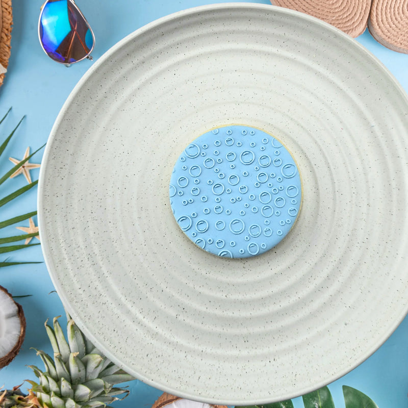 Debosser Pattern Plate Bubbles