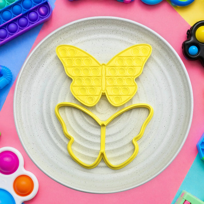 Stamp Embosser With Cutter Butterfly Pop It *Clearance*