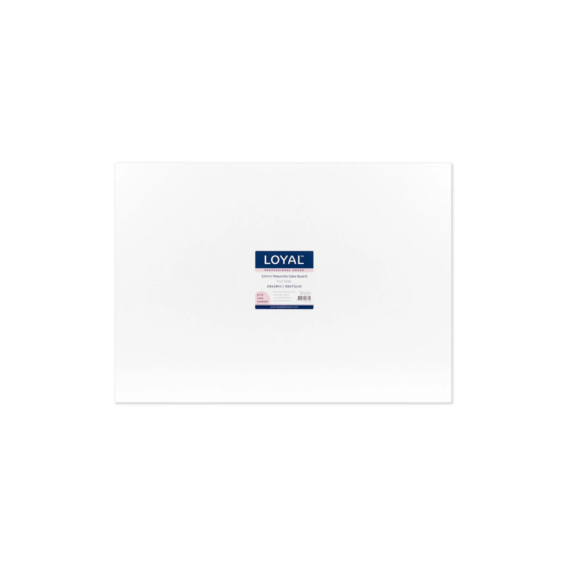 Drum Board White Rectangle Full Slab 20 x 28in