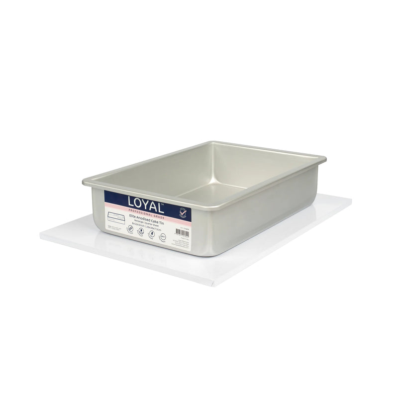 Drum Board White Rectangle Quarter Slab 12 x 16in