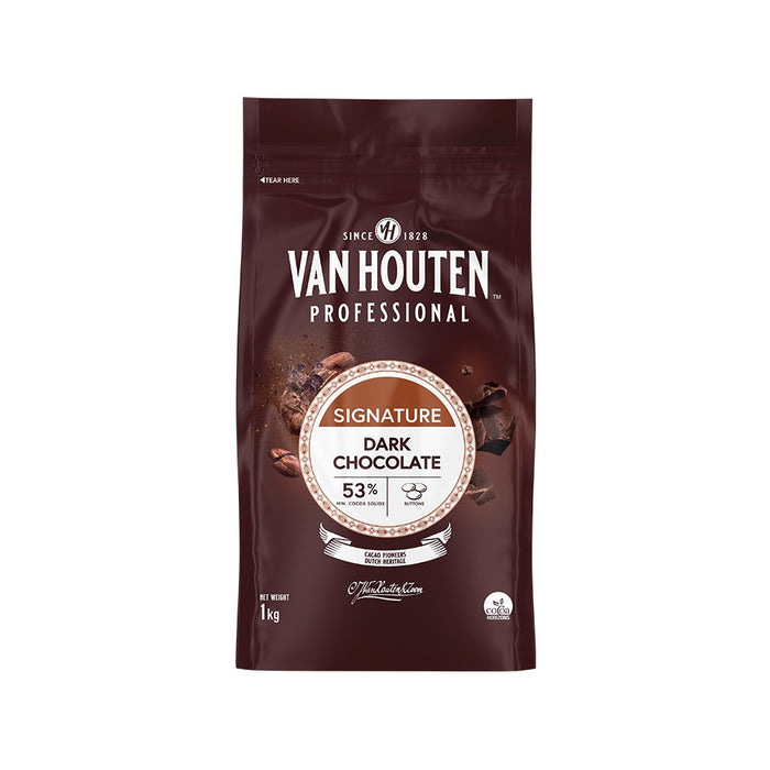 Van Houten Couverture Chocolate 1kg Dark