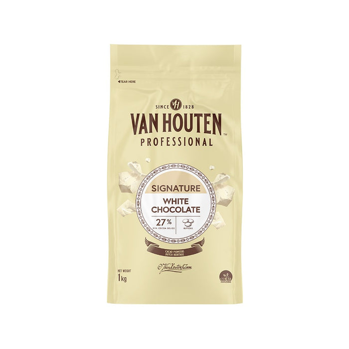 Van Houten Couverture Chocolate 1kg White