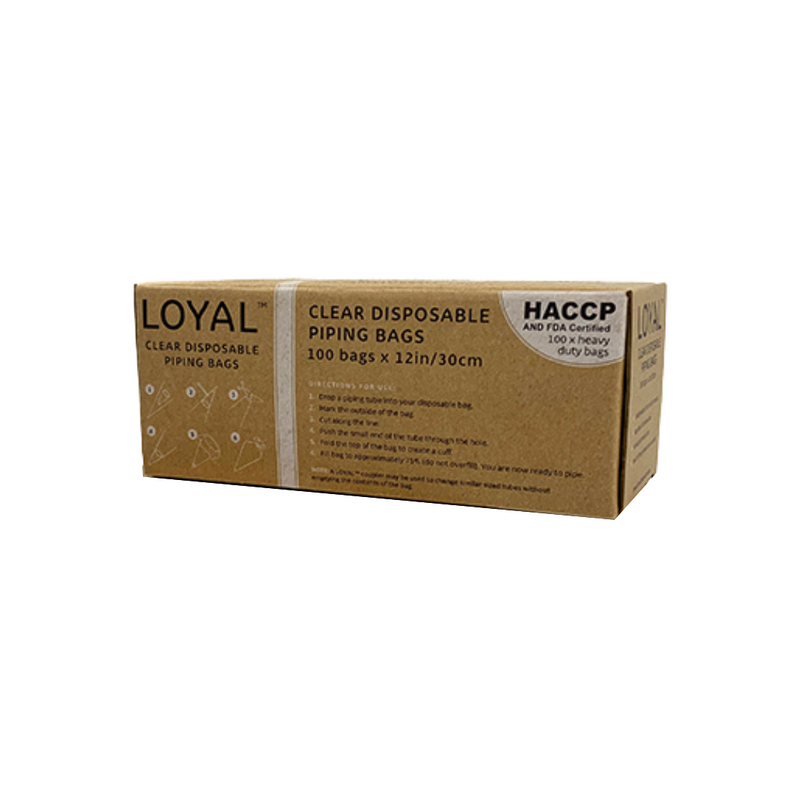 Disposable Piping Bags Clear 12"  100pc