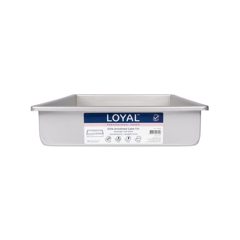 Elite Anodised Cake Tin Rectangle