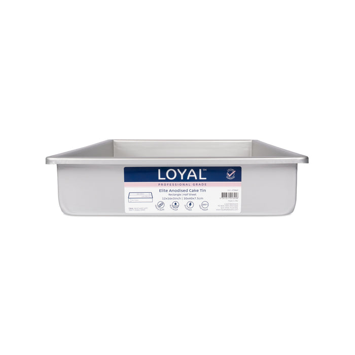 Elite Anodised Cake Tin Rectangle