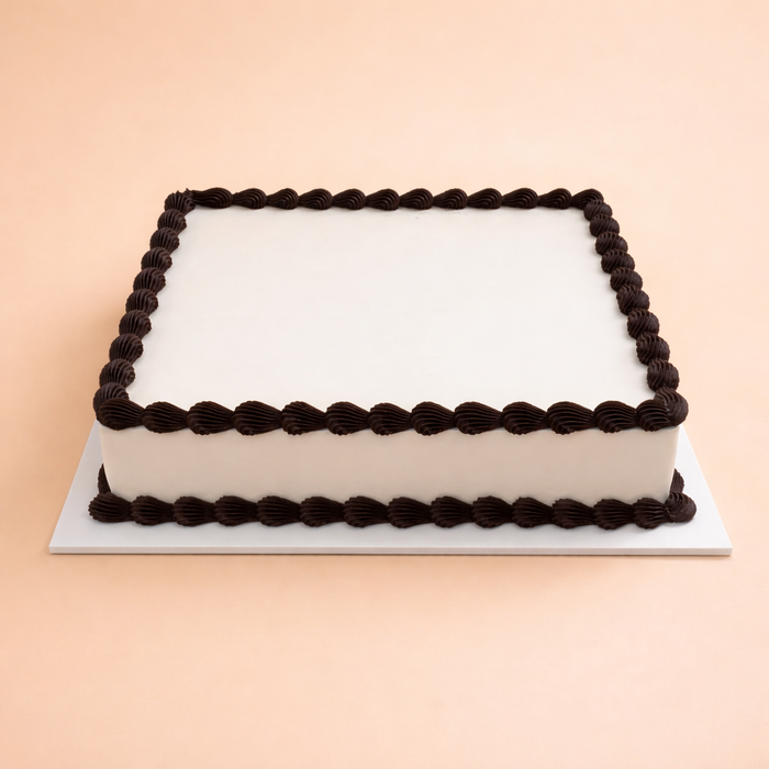 Dressed Cake Half Slab