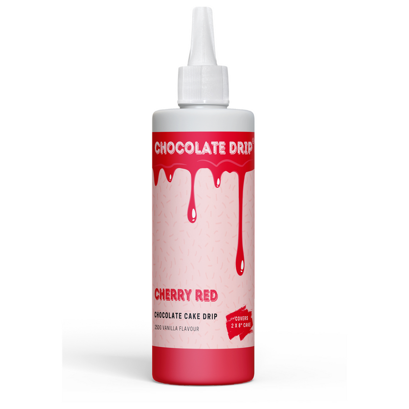 Chocolate Drip Cherry Red 250g