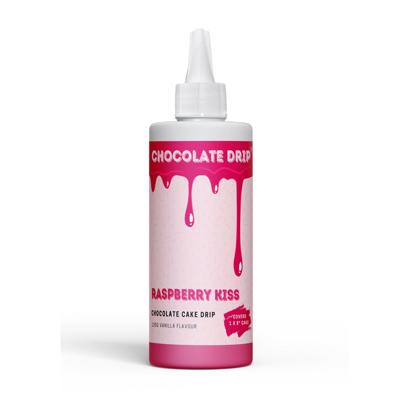 Chocolate Drip Raspberry Kiss 125g