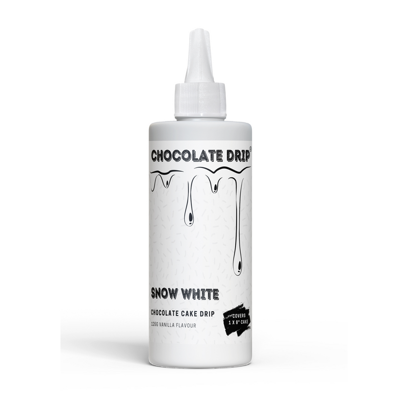 Chocolate Drip Snow White 125g