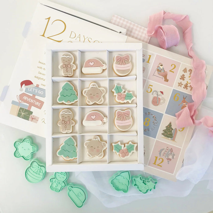 Stamp Embosser With Cutter 'Sweet P' Christmas Bento Set