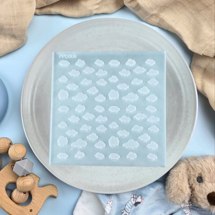 Debosser Pattern Plate Clouds