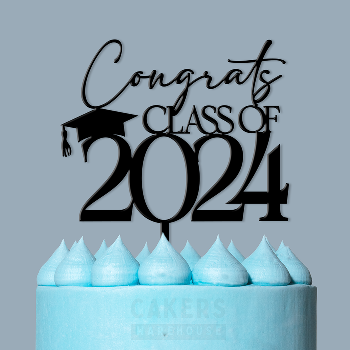 Topper Handwritten & Block Congrats Class Of 2023