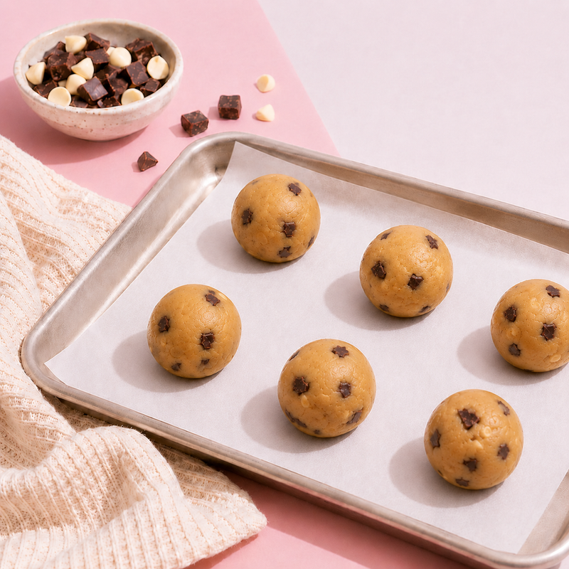 NY Style Chunky Choc Chip Frozen Cookie Dough