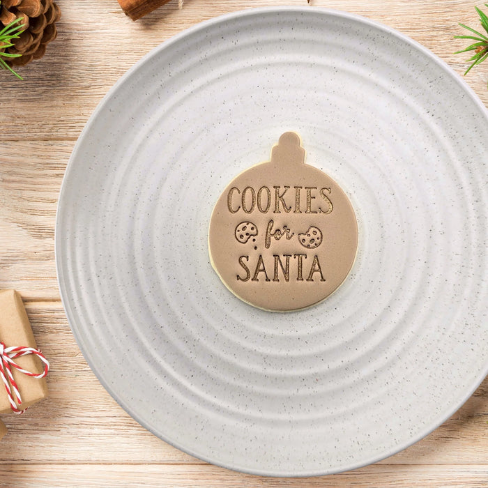 Stamp Embosser Cookies For Santa