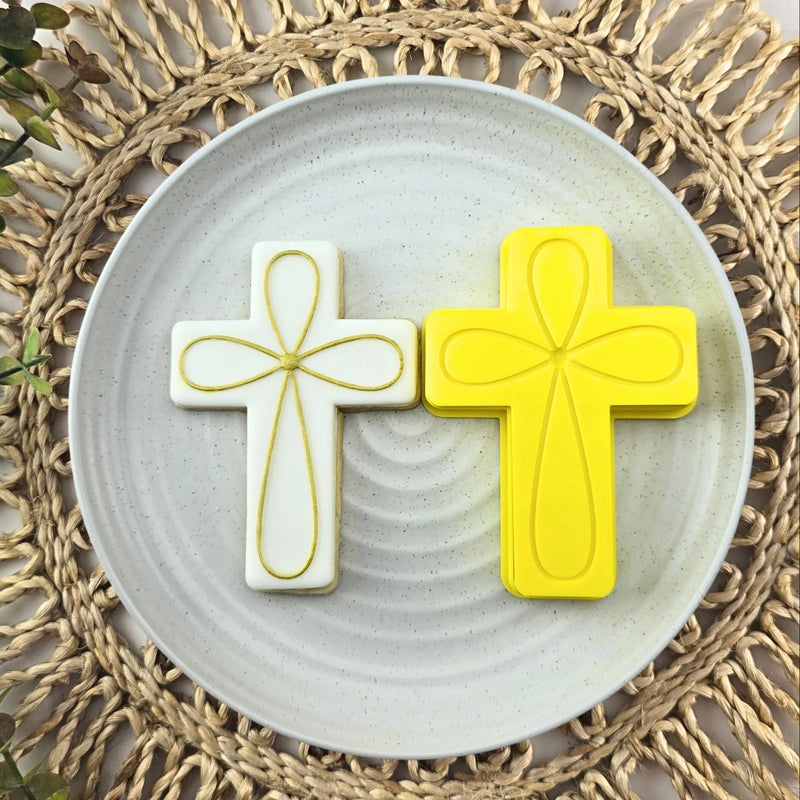 Debosser With Cutter Loops Cross