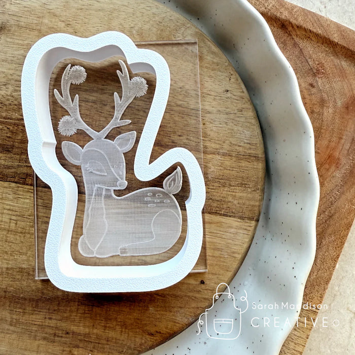 Debosser With Cutter 'Sarah Maddison' Deer