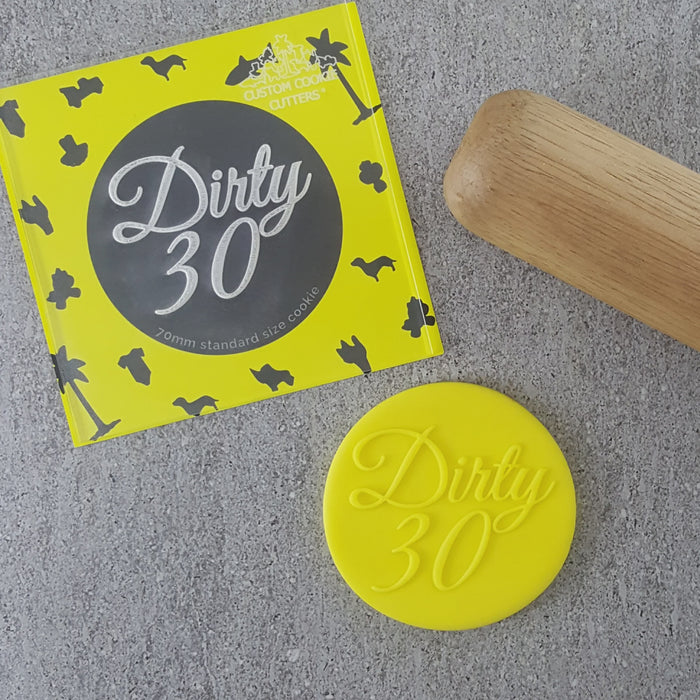 Debosser Plate Dirty 30