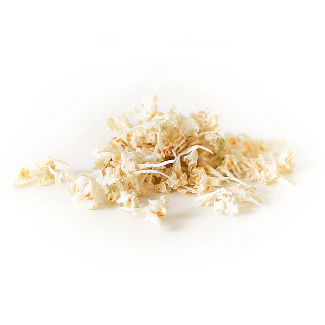 Dried Edible Organic Linaria White 8g