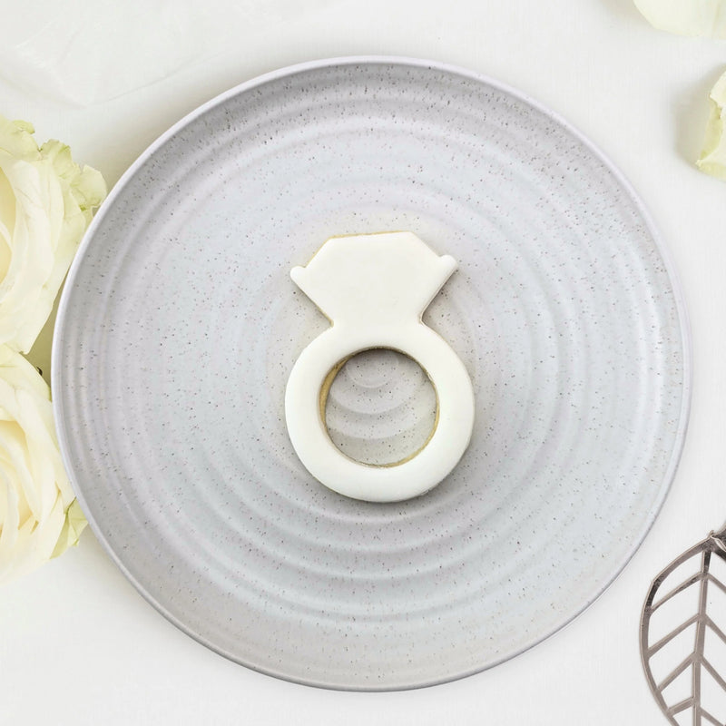 Cookie Cutter Diamond Ring