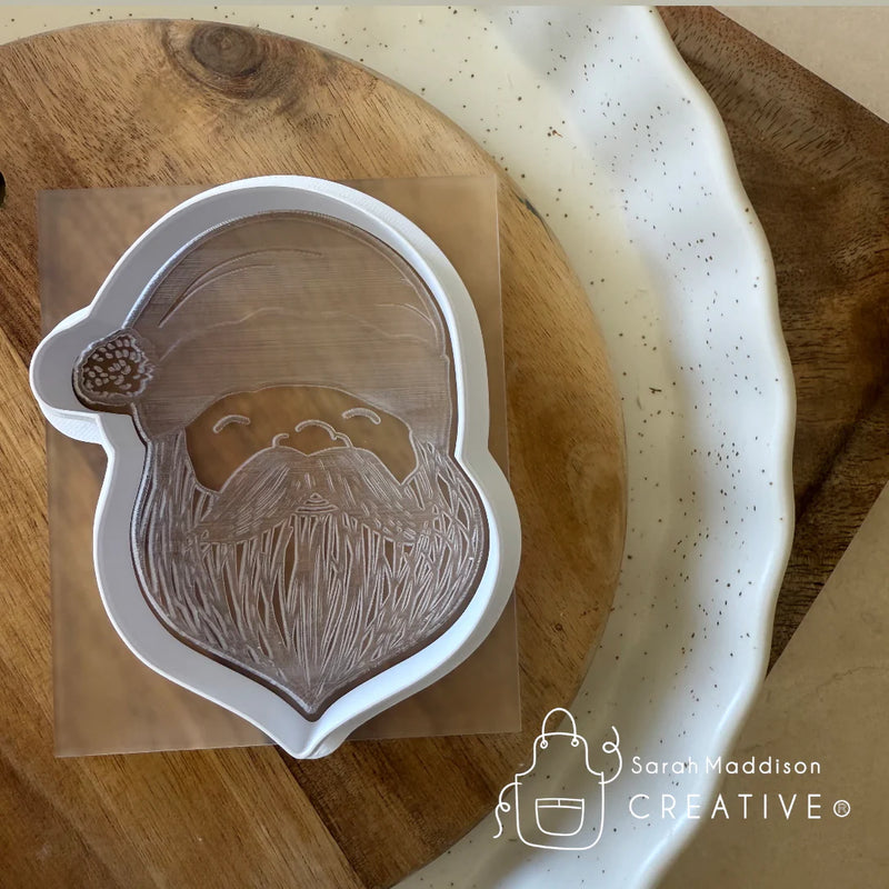 Debosser With Cutter 'Sarah Maddison' Santa Face