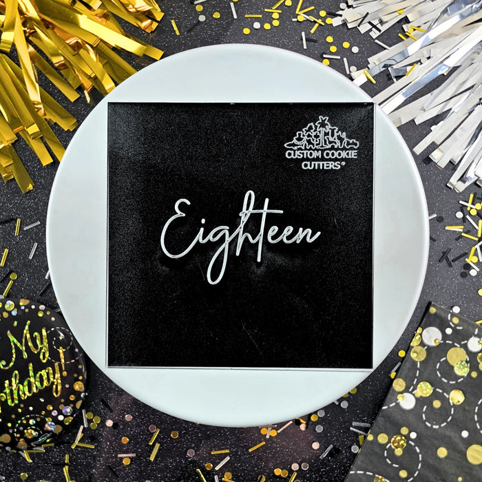 Debosser Plate Eighteen