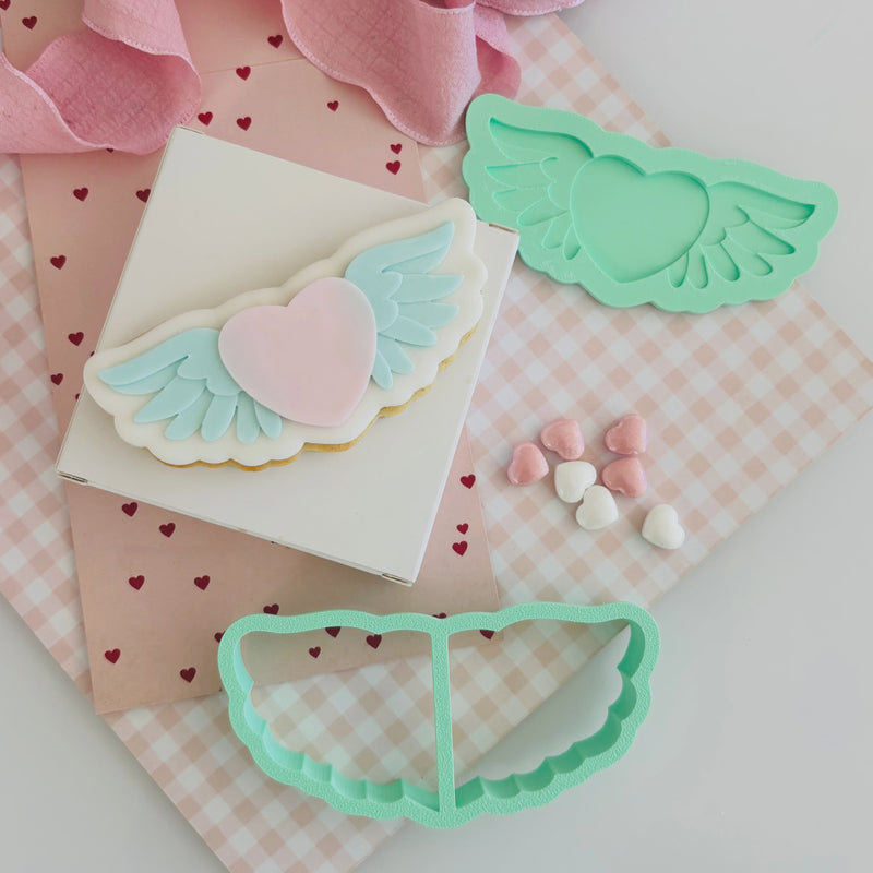 Layer Set 'Sweet P' Flying Heart