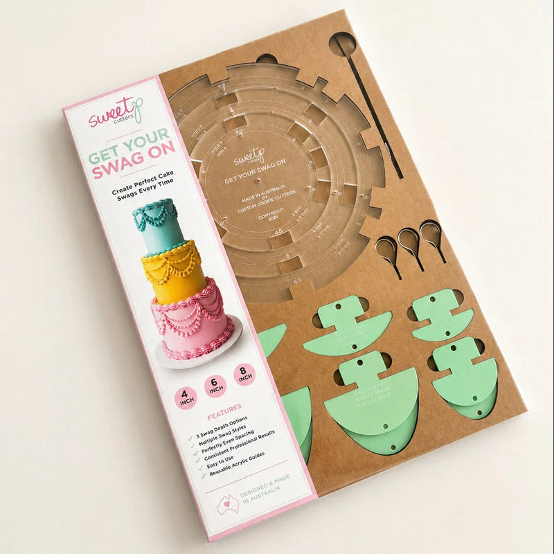 Get Your Swag On 'Sweet P' Cake Swag Template