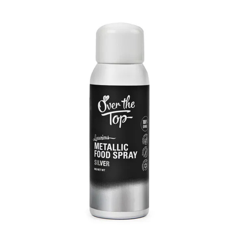 Metallic Food Spray Silver