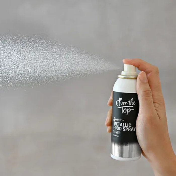 Metallic Food Spray Silver
