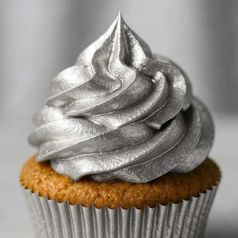 Metallic Food Spray Silver