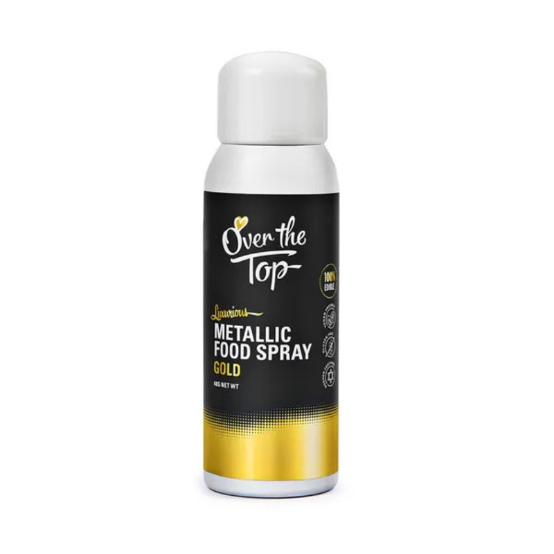 Metallic Food Spray Gold