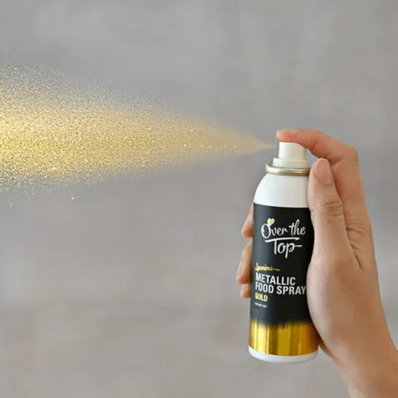 Metallic Food Spray Gold