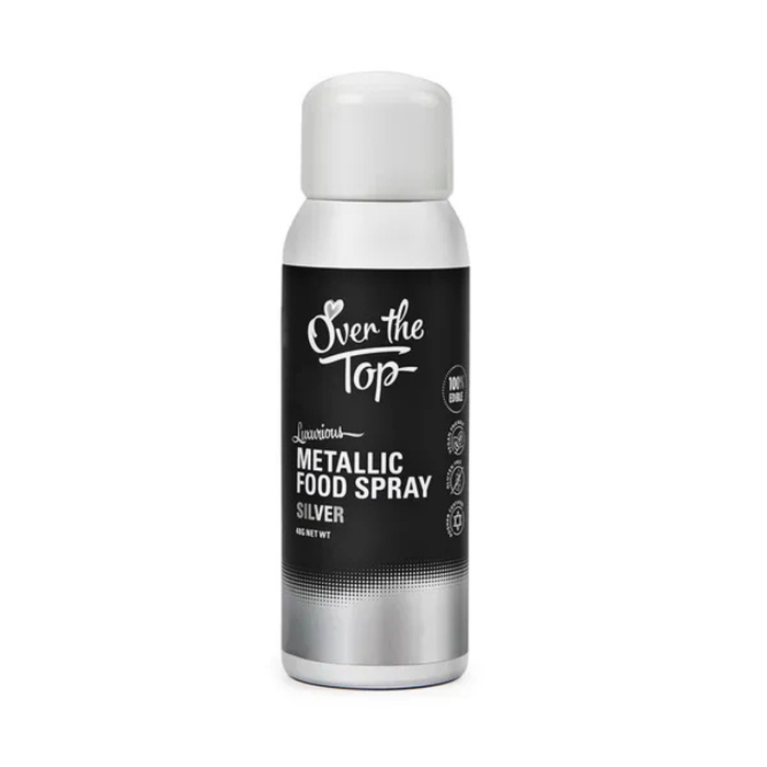 Metallic Food Spray Silver