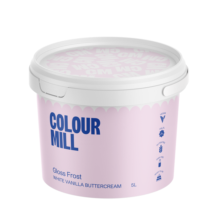 Gloss Frost Buttercream White 5L