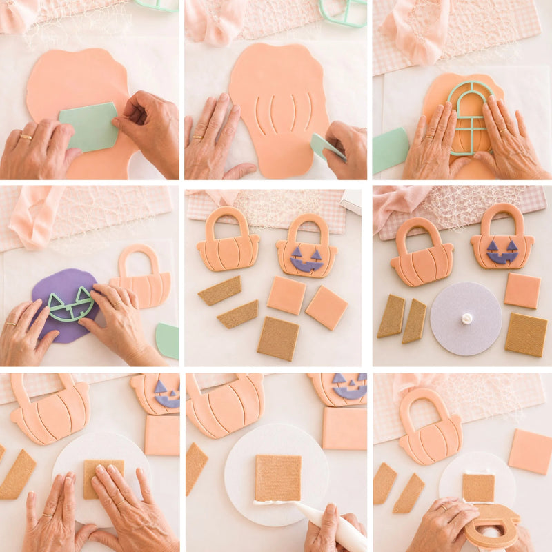 Cookie Cutter 'Sweet P' Halloween Basket