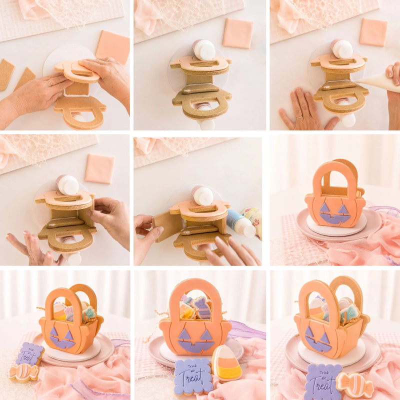 Cookie Cutter 'Sweet P' Halloween Basket
