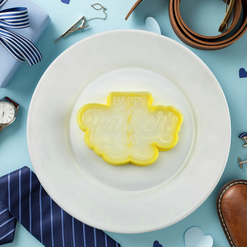 Stamp Debosser With Cutter Happy Father's Day