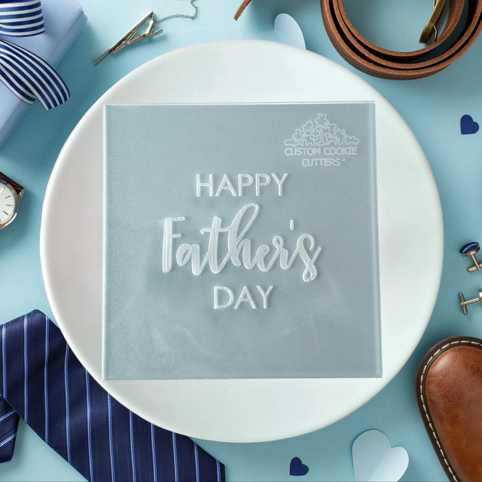 Debosser Plate Happy Father's Day