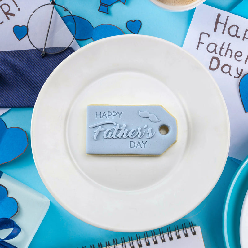 Stamp Embosser With Cutter Father's Day Gift Tag