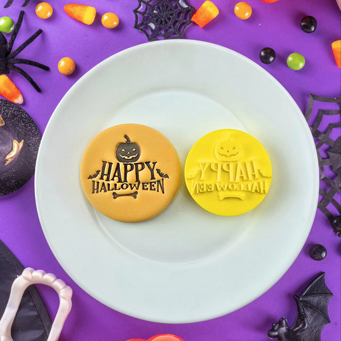 Stamp Embosser Happy Halloween Pumpkin