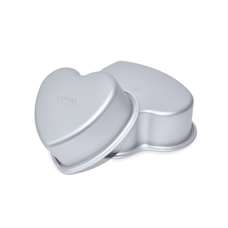 Elite Anodised Cake Tin Heart