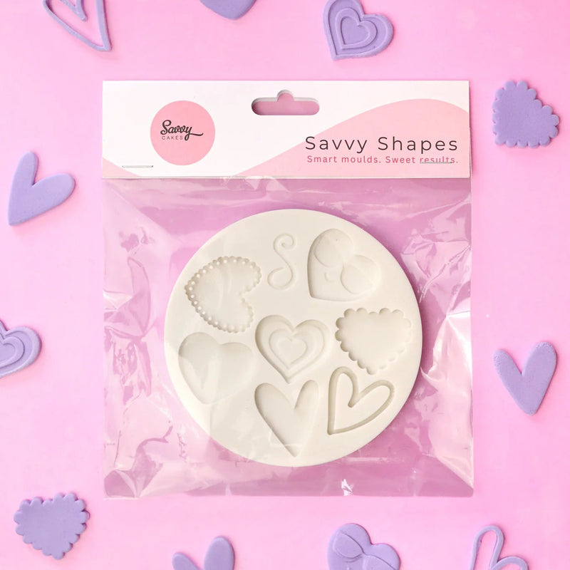 Silicone Mould I Heart U Large